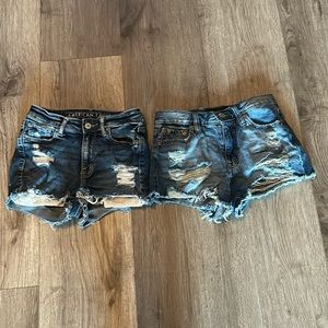 lot of AE/aéropostale jean shorts